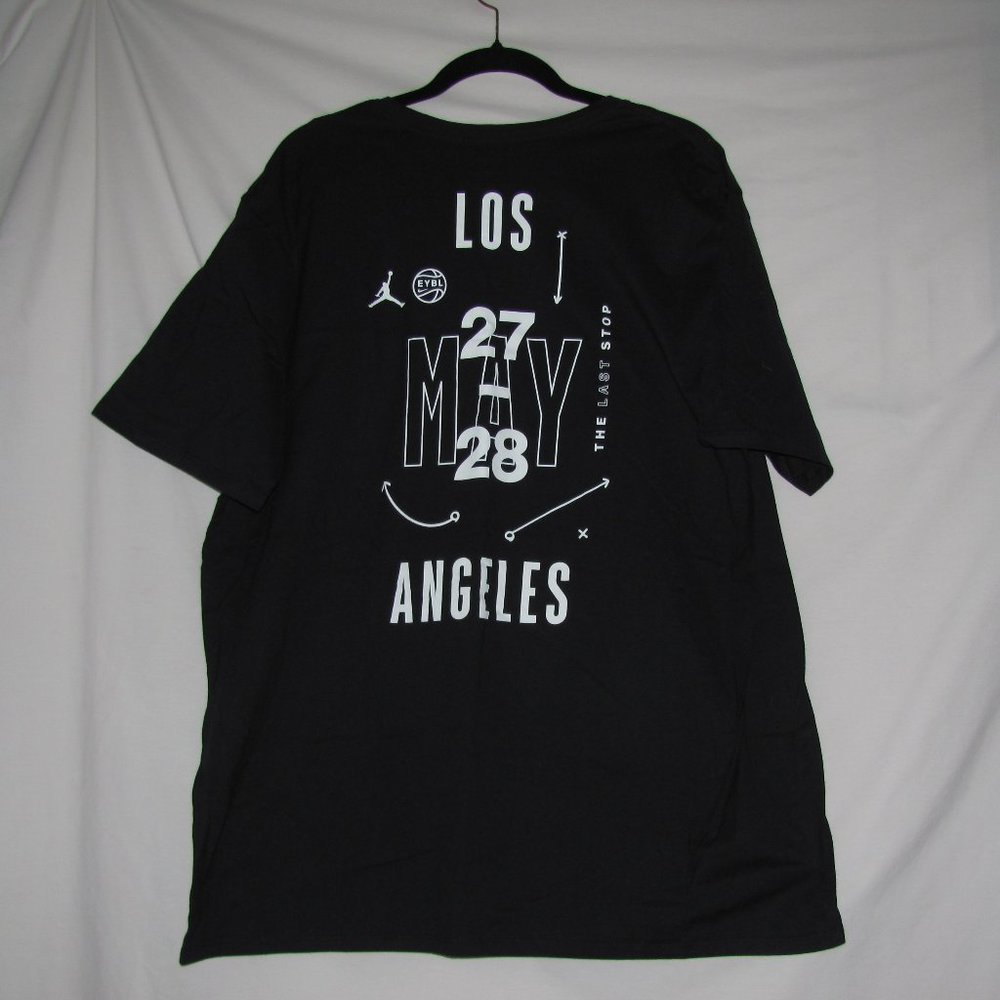 RARE Mens Nike Air Jordan EYBL Basketball Weekend Graphic Tee T-Shirt Size XXL